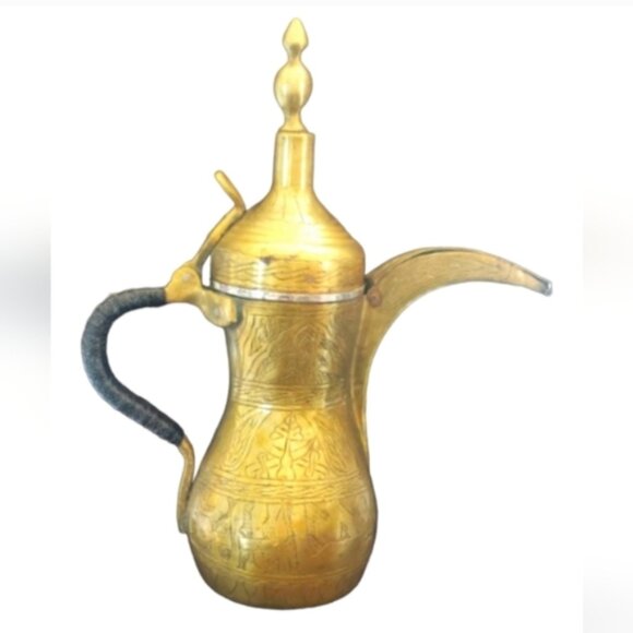 Vintage Dallah Arabic coffee pot - Picture 1 of 7
